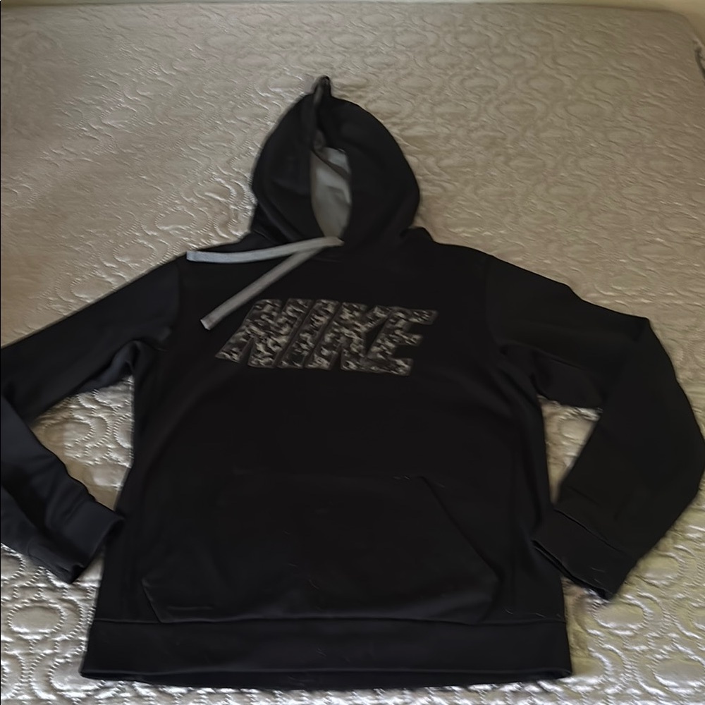 Nike Black Athletic Sweatshirt Hoodie